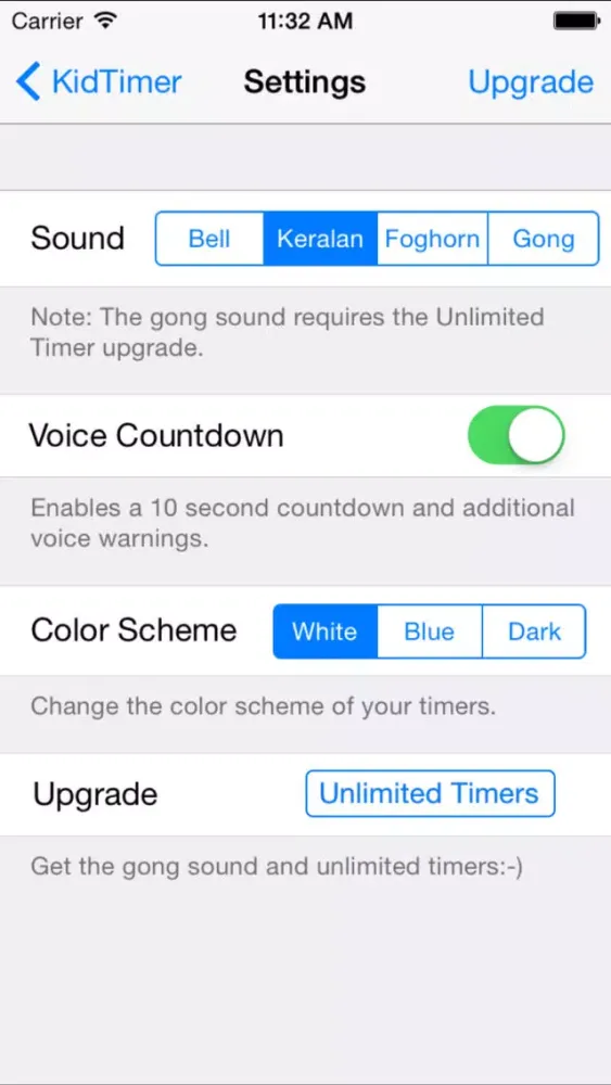Capturas de tela do KidTimer - Kid Timer Countdown - By Sarcastic Apps - Game Timer