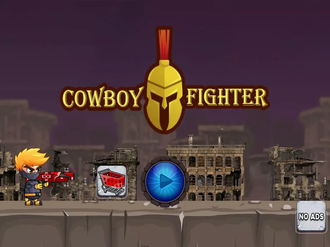 Cowboy Single Fighter Shooting iPad 应用截图