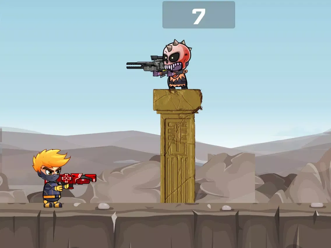 Cowboy Single Fighter Shooting iPad 应用截图