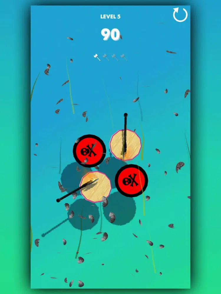 Tricks Axe Throwing and Hit! iPad 應用截圖