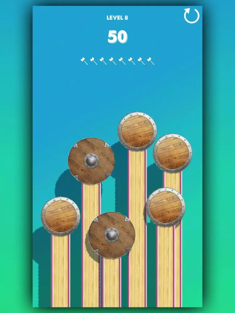 Tricks Axe Throwing and Hit! iPad 應用截圖