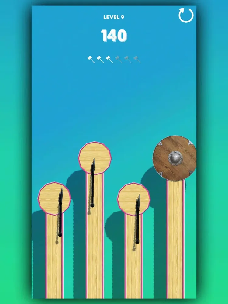 Tricks Axe Throwing and Hit! iPad 應用截圖