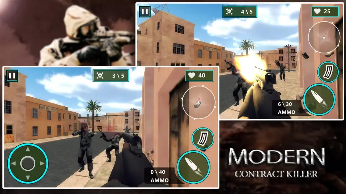 Modern Contract Killer: Gunman 스크린샷