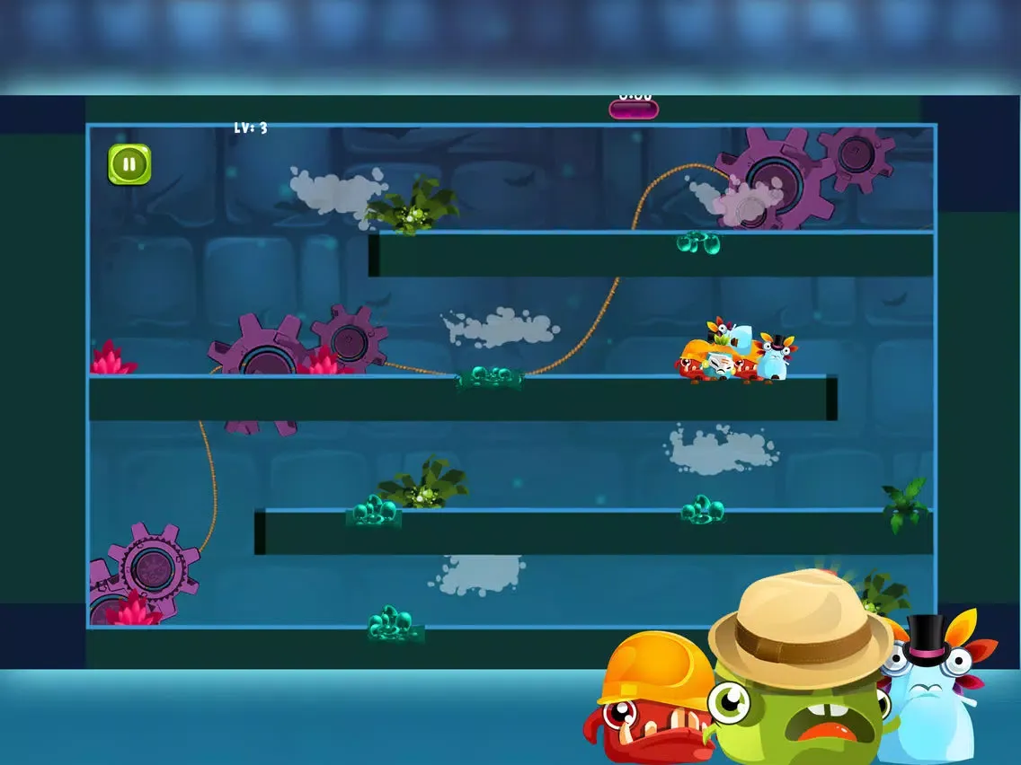Captures d'écran de Monster Heroes: Running iPad 