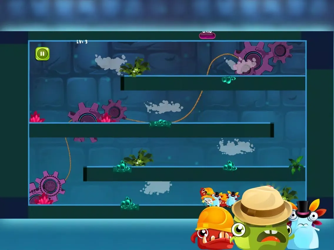 Captures d'écran de Monster Heroes: Running iPad 