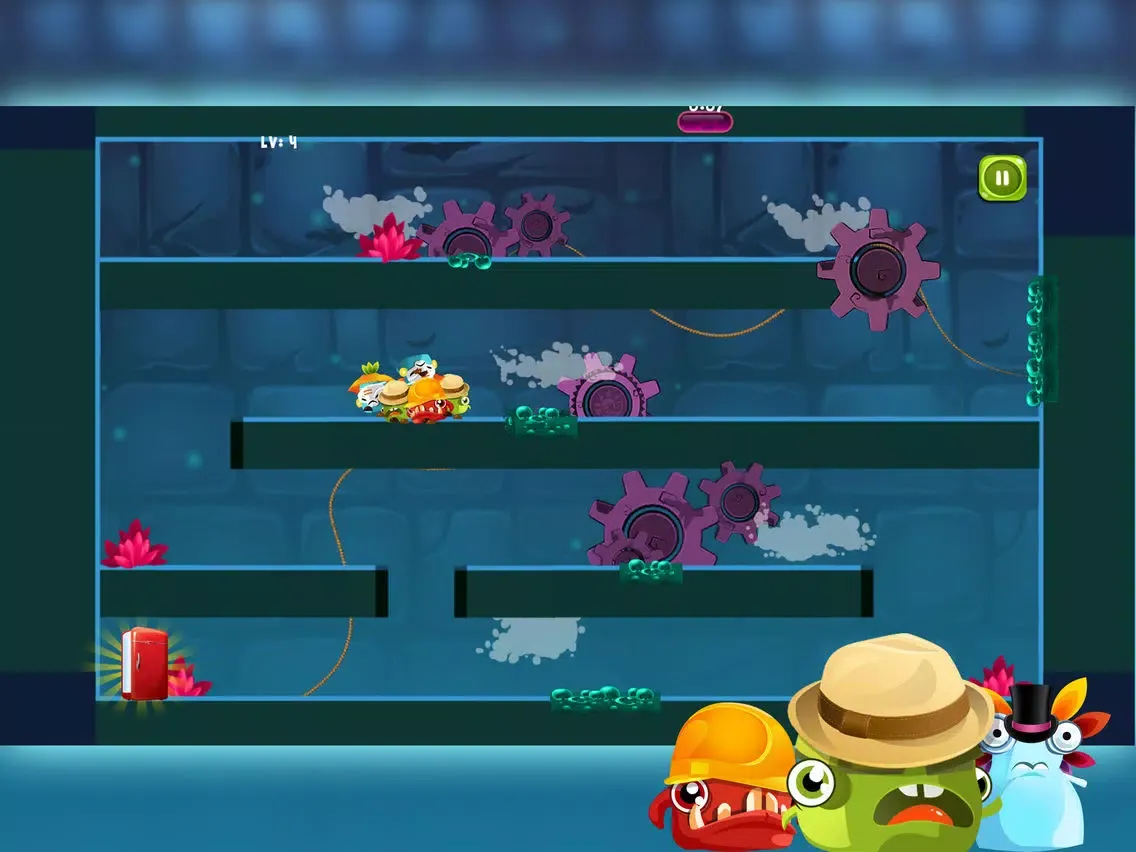 Captures d'écran de Monster Heroes: Running iPad 