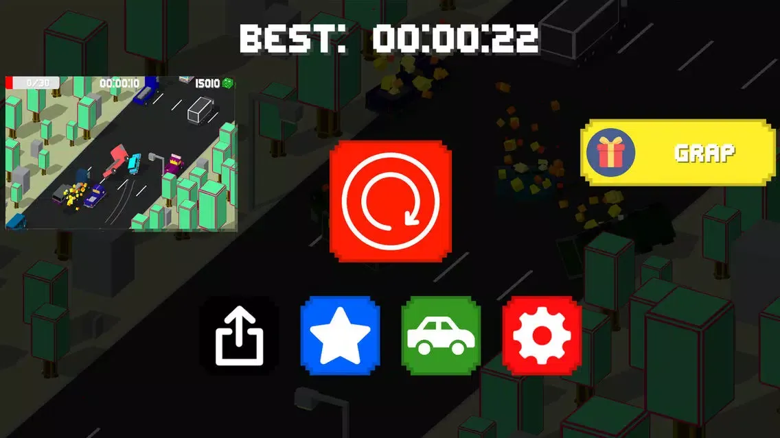 Zrzuty ekranu Pixel Car Racing!