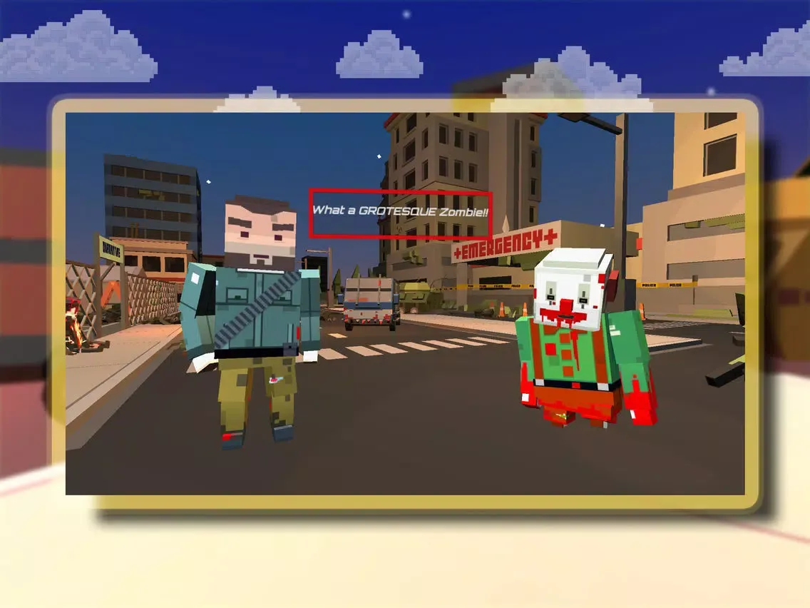 Скриншоты Pixel Zombie Strike 3D iPad 