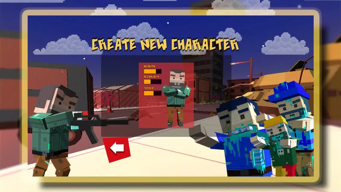 Скриншоты Pixel Zombie Strike 3D
