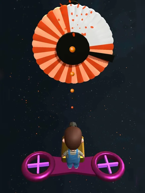 Скриншоты Galaxy Paintball Pop iPad 