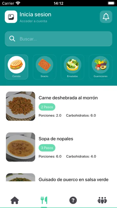 Tangkapan skrin Ce Nutre