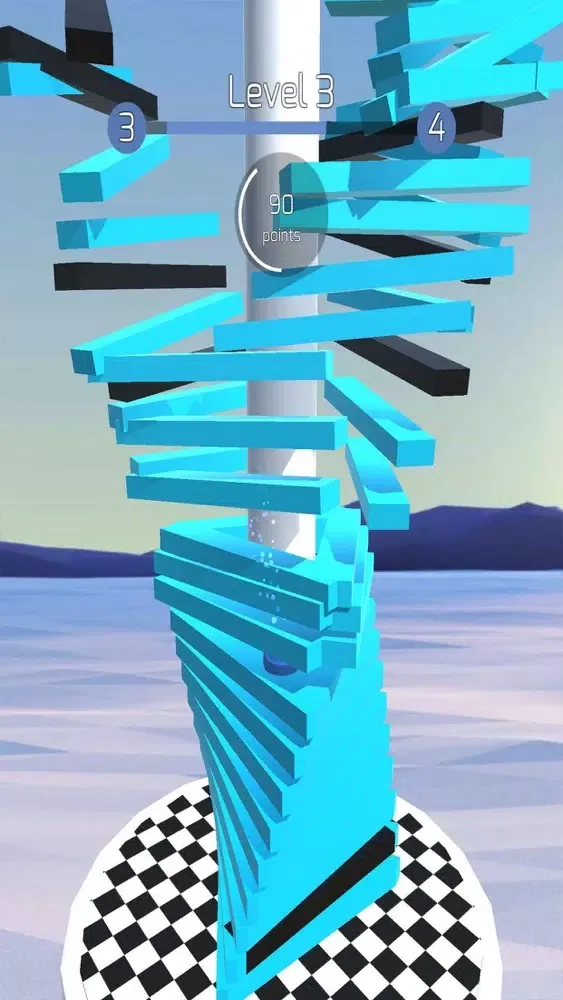 Ball Bounce Helix سکرین شاٹس