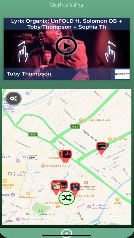 Screenshot di Gigtionary