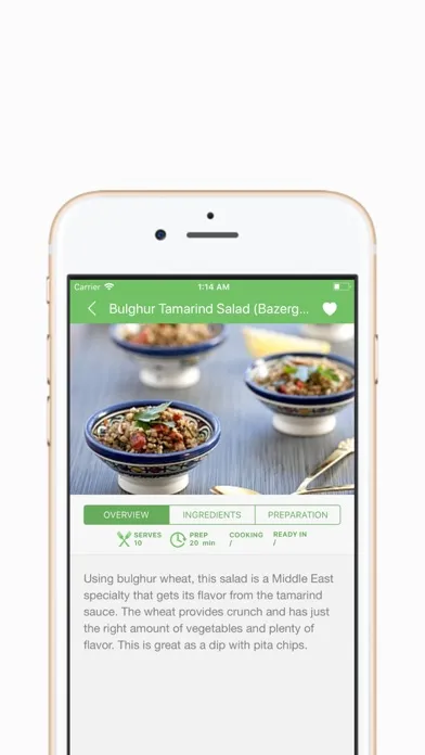 ภาพหน้าจอของ Sarina's Sephardic Cuisine