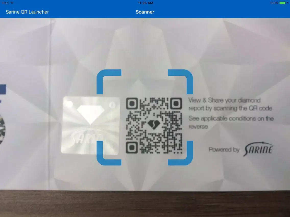 Sarine NA QR Launcher iPad  Ekran Görüntüleri