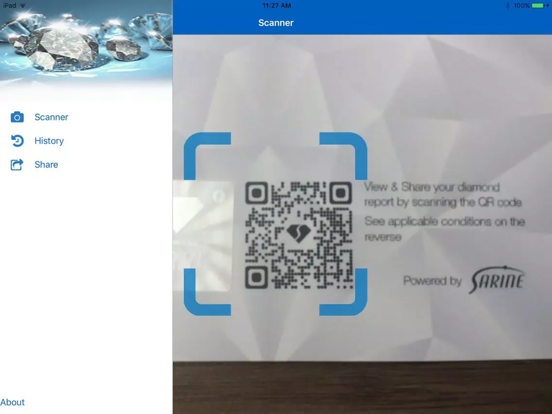 Sarine NA QR Launcher iPad  Ekran Görüntüleri