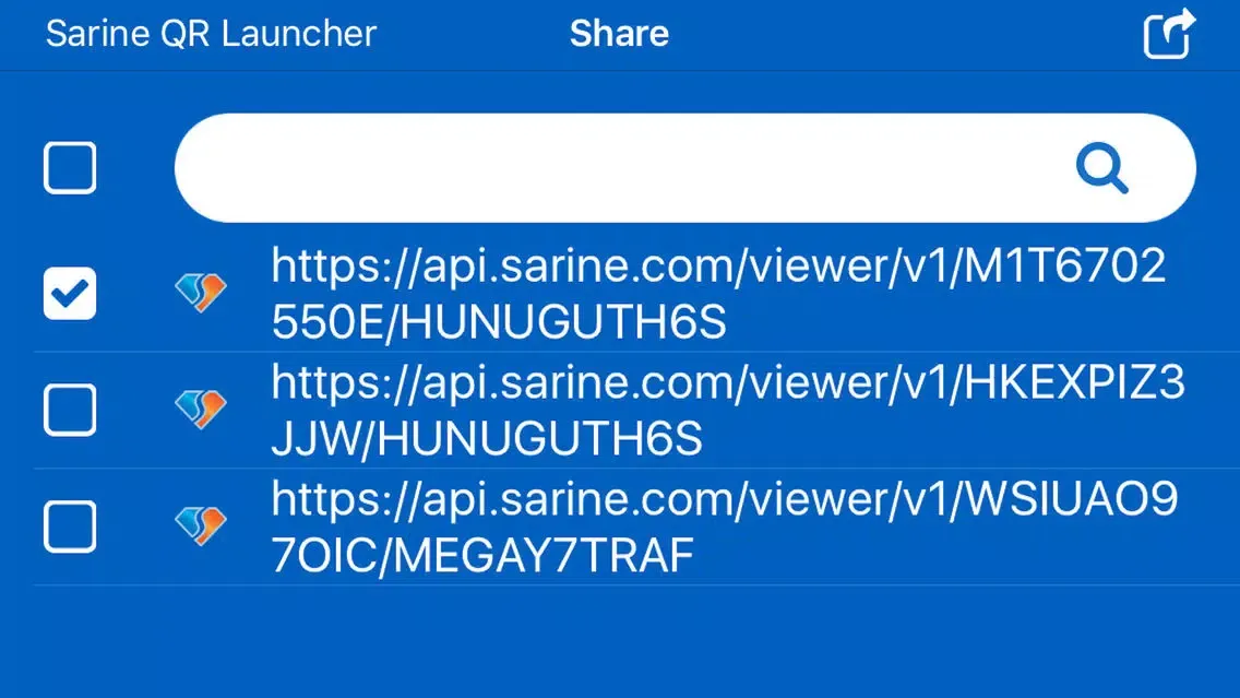 Sarine NA QR Launcher Ekran Görüntüleri