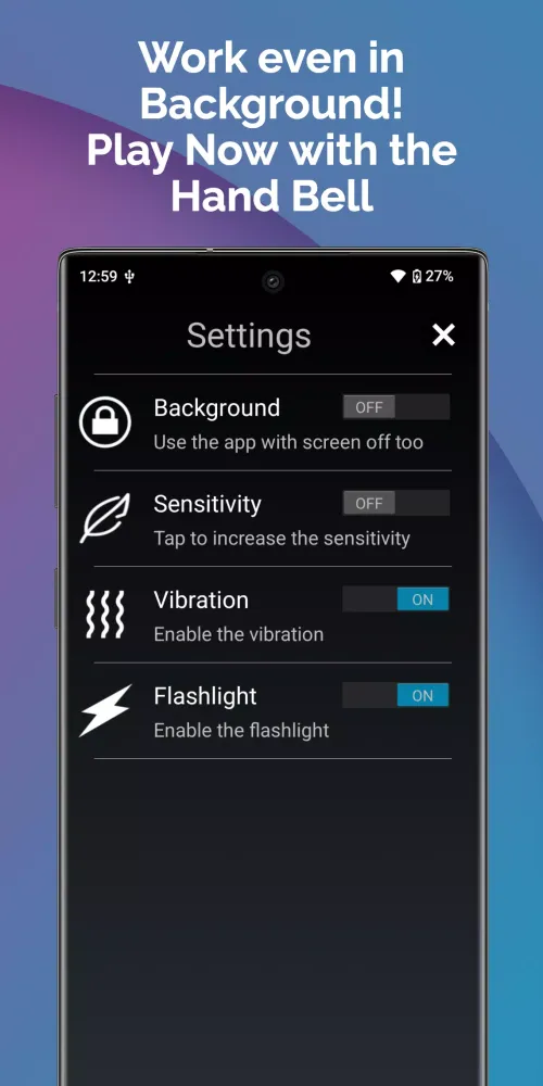 Capturas de tela do Handbell - Service Bell app