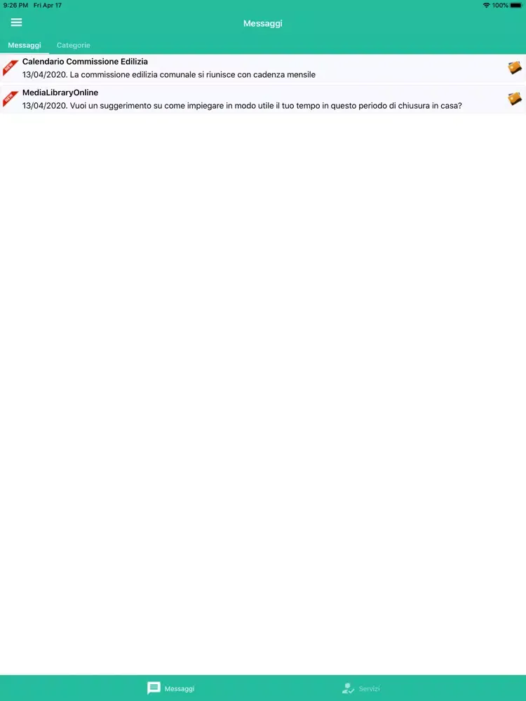 Ảnh chụp màn hình của Drillo Comune di Cles iPad 