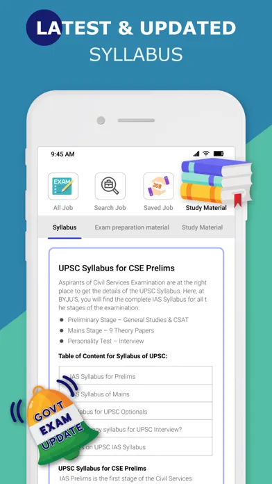 Capturas de pantalla de Sarkari Naukri India Govt Exam