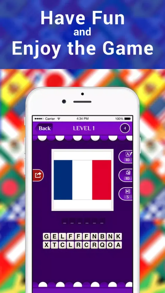 Flag Quiz! - Guessing Country Names from Flags Screenshots
