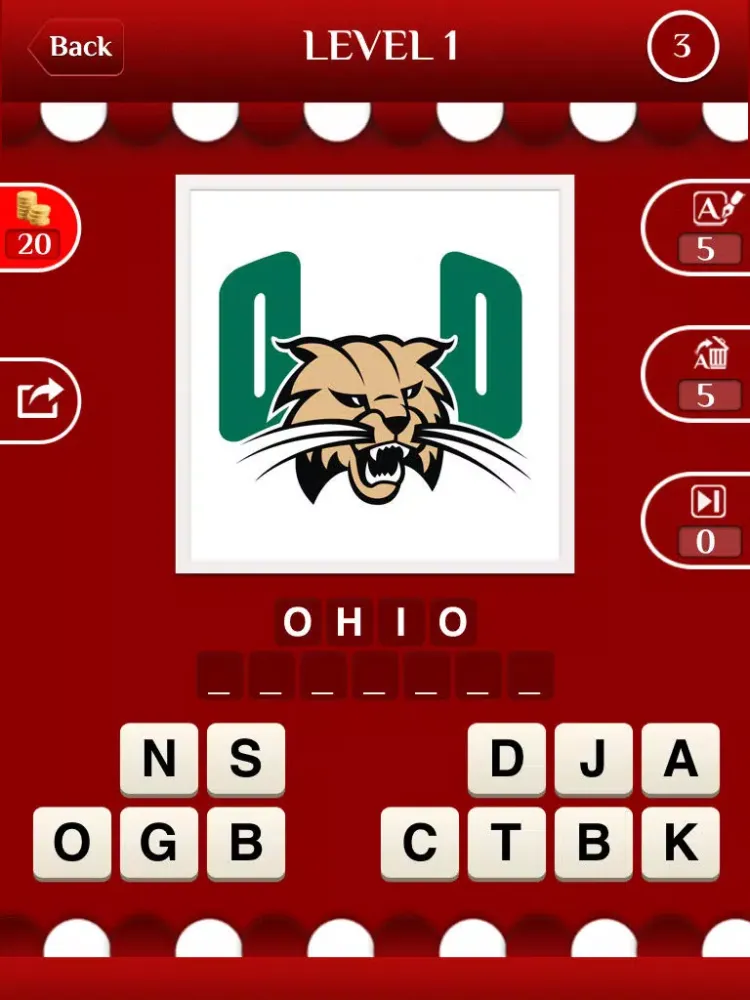 Capturas de tela do Sports Logo Trivia - Logo Guessing Quiz of University Club Basketball, Baseball iPad 