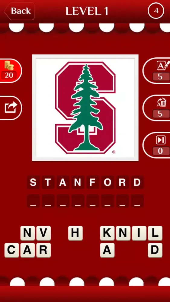 Capturas de tela do Sports Logo Trivia - Logo Guessing Quiz of University Club Basketball, Baseball