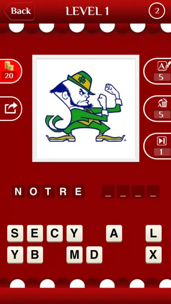 Capturas de tela do Sports Logo Trivia - Logo Guessing Quiz of University Club Basketball, Baseball