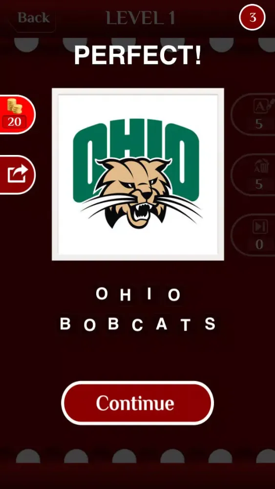 Capturas de tela do Sports Logo Trivia - Logo Guessing Quiz of University Club Basketball, Baseball