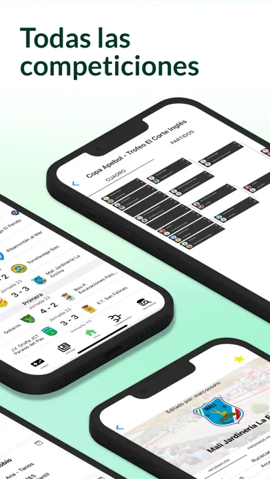 Capturas de pantalla de Resultados de Bolos