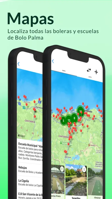 Capturas de pantalla de Resultados de Bolos