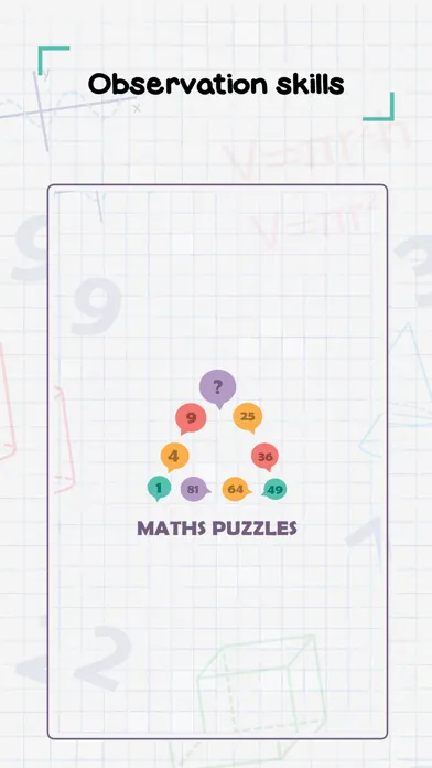Math Puzzle Brain Booster سکرین شاٹس