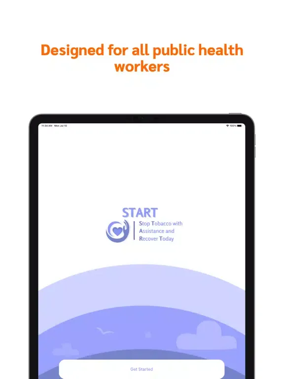 Captures d'écran de START: Quit Tobacco iPad 