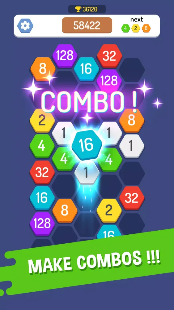 Digit Gem Merge Screenshots