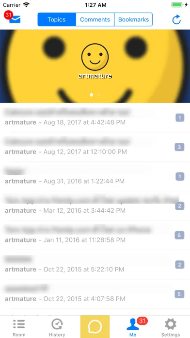 Tangkapan layar PanTalk Lite for Pantip