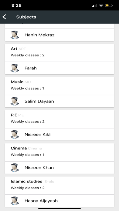 Zrzuty ekranu Laureates International School