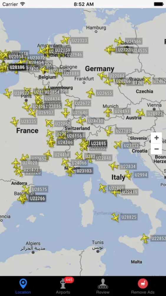 Capturas de tela do Air Tracker For SAS: Scandinavian Airlines