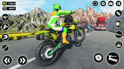 Zrzuty ekranu Bike Race - Dirt Racing Games