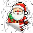 Christmas Sticker: Puzzle Sort