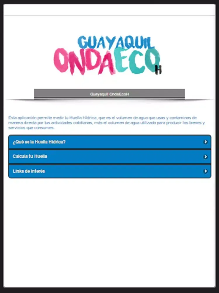 Guayaquil OndaEcoH iPad  Screenshots