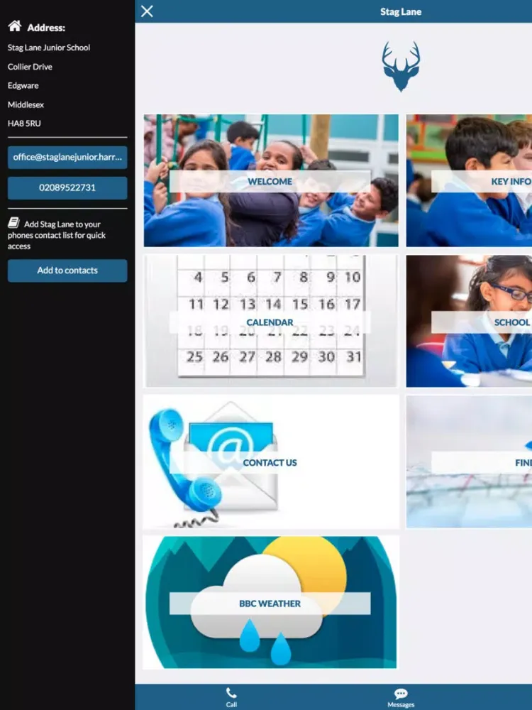 Capturas de pantalla de Stag Lane Junior School iPad 
