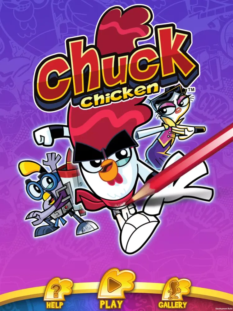 Tangkapan layar Chuck Chicken Colouring Books iPad 