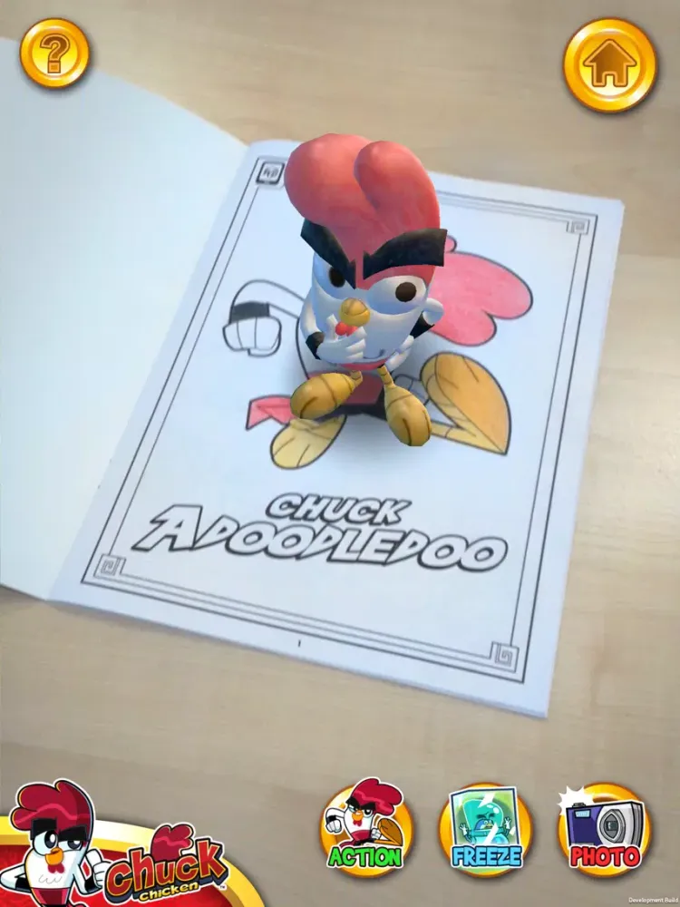 Tangkapan layar Chuck Chicken Colouring Books iPad 