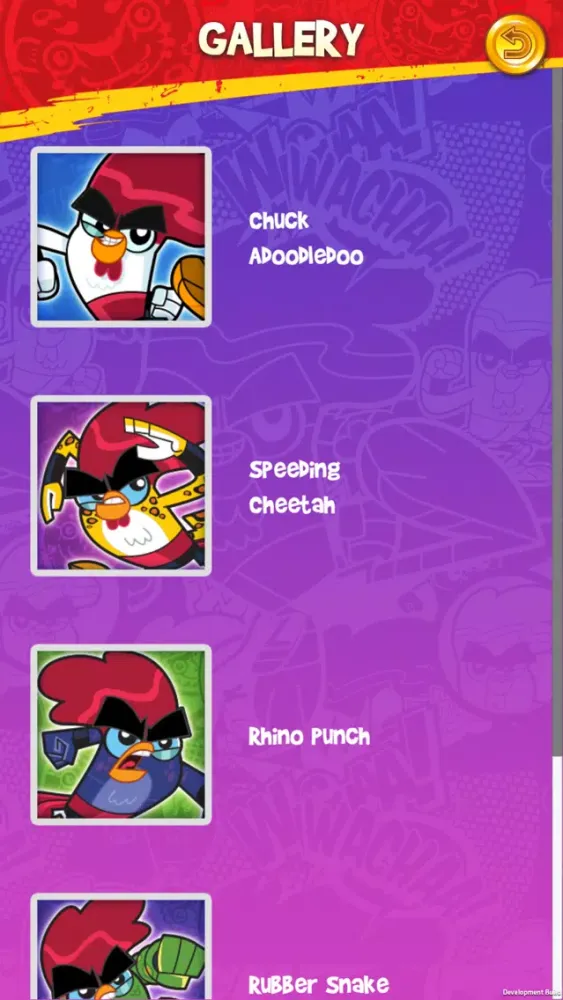 Tangkapan layar Chuck Chicken Colouring Books