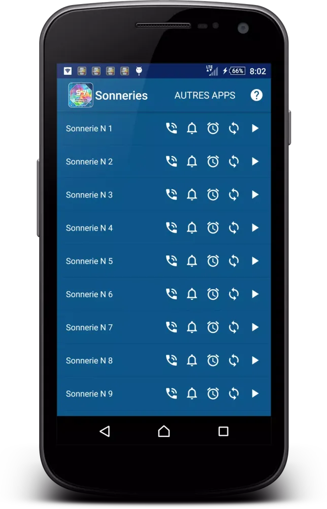 Sonneries galaxy fortes 2024应用截图