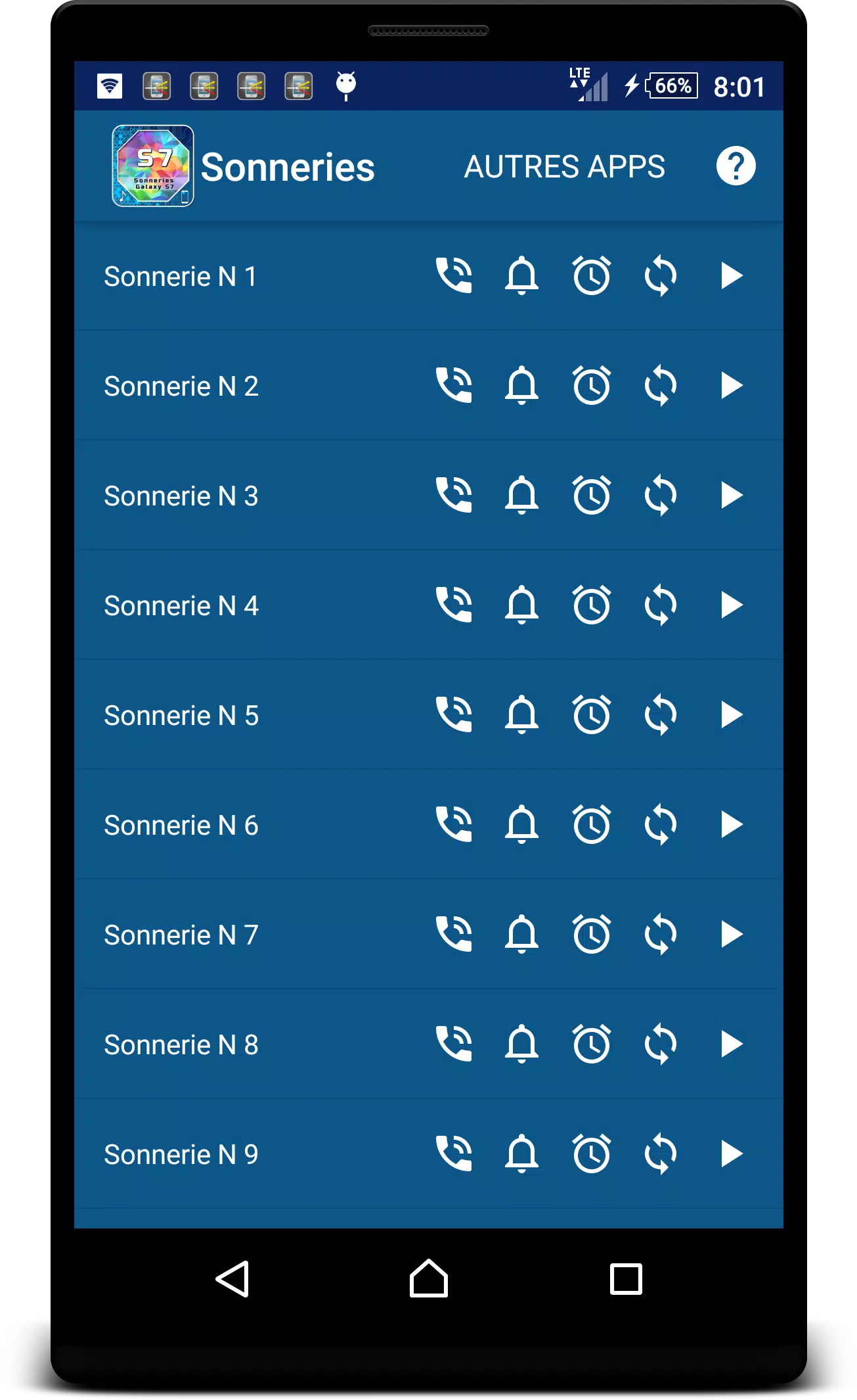 Sonneries galaxy fortes 2024 Screenshots