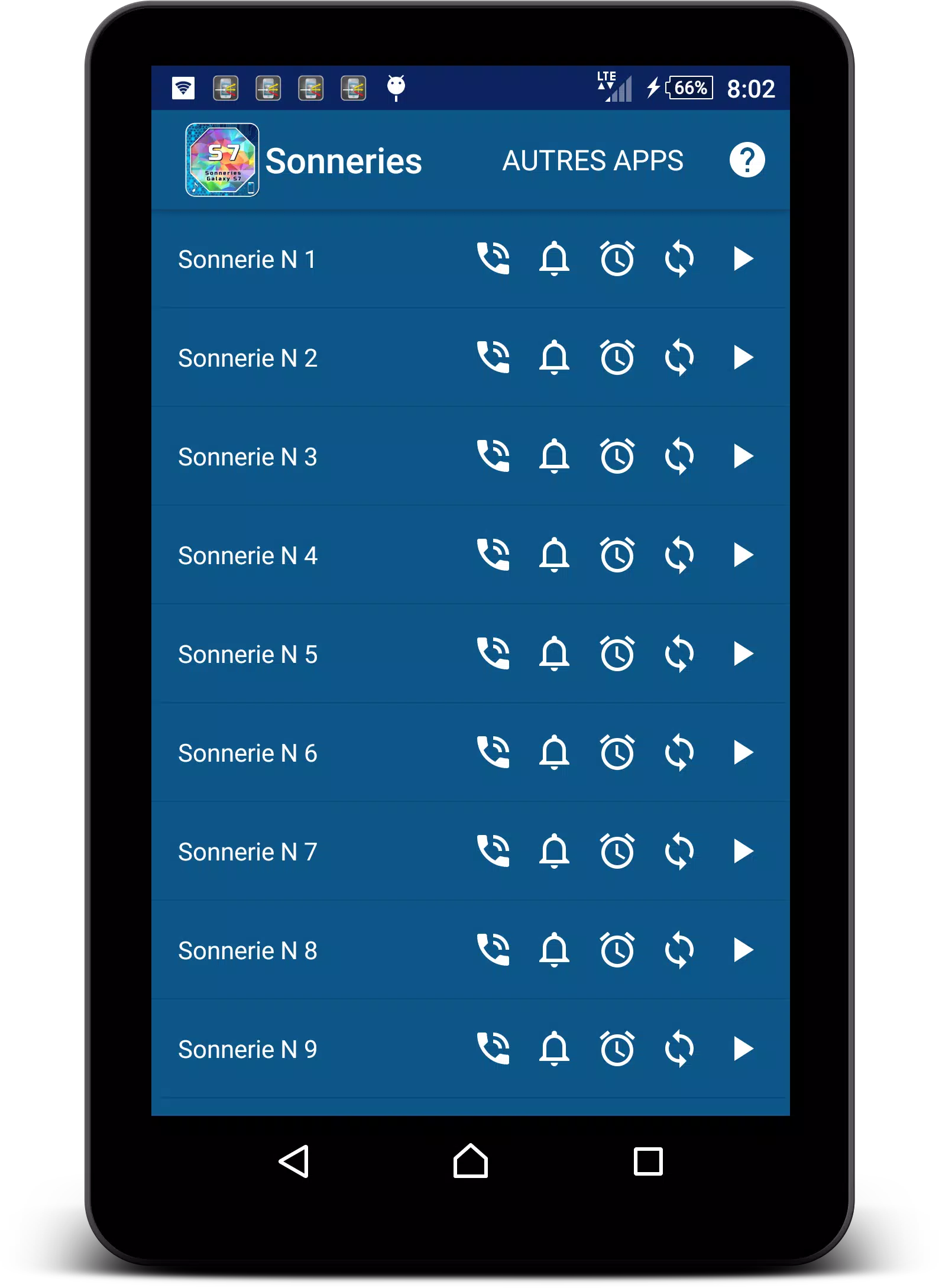 Sonneries galaxy fortes 2024 Screenshots