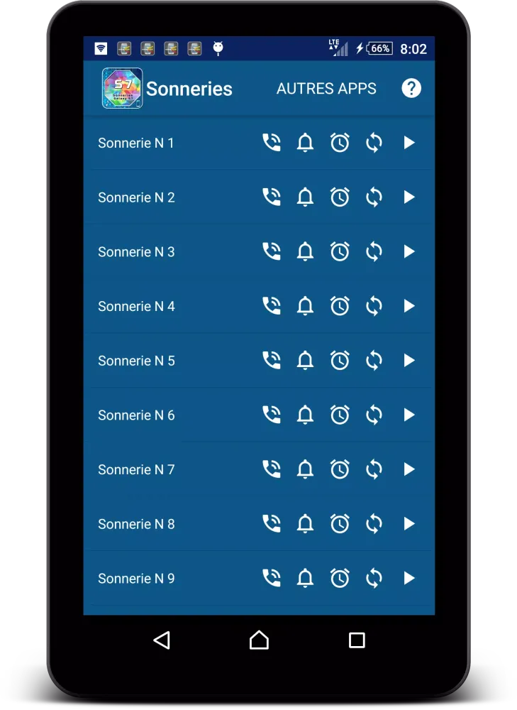 Sonneries galaxy fortes 2024应用截图