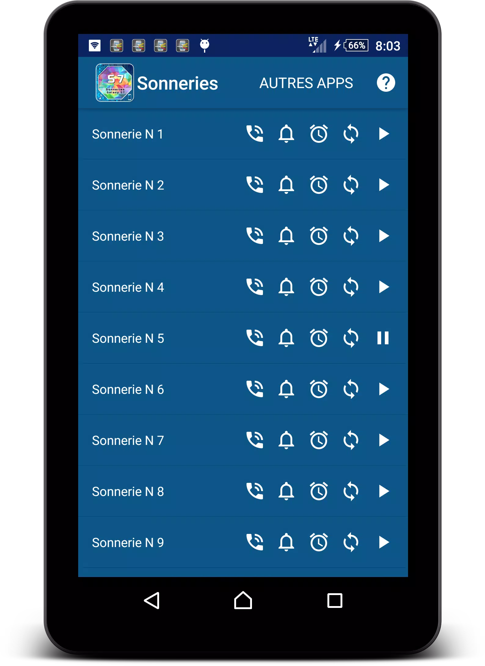 Sonneries galaxy fortes 2024 Screenshots