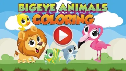 تصاویر Bigeye Animals Coloring Marker